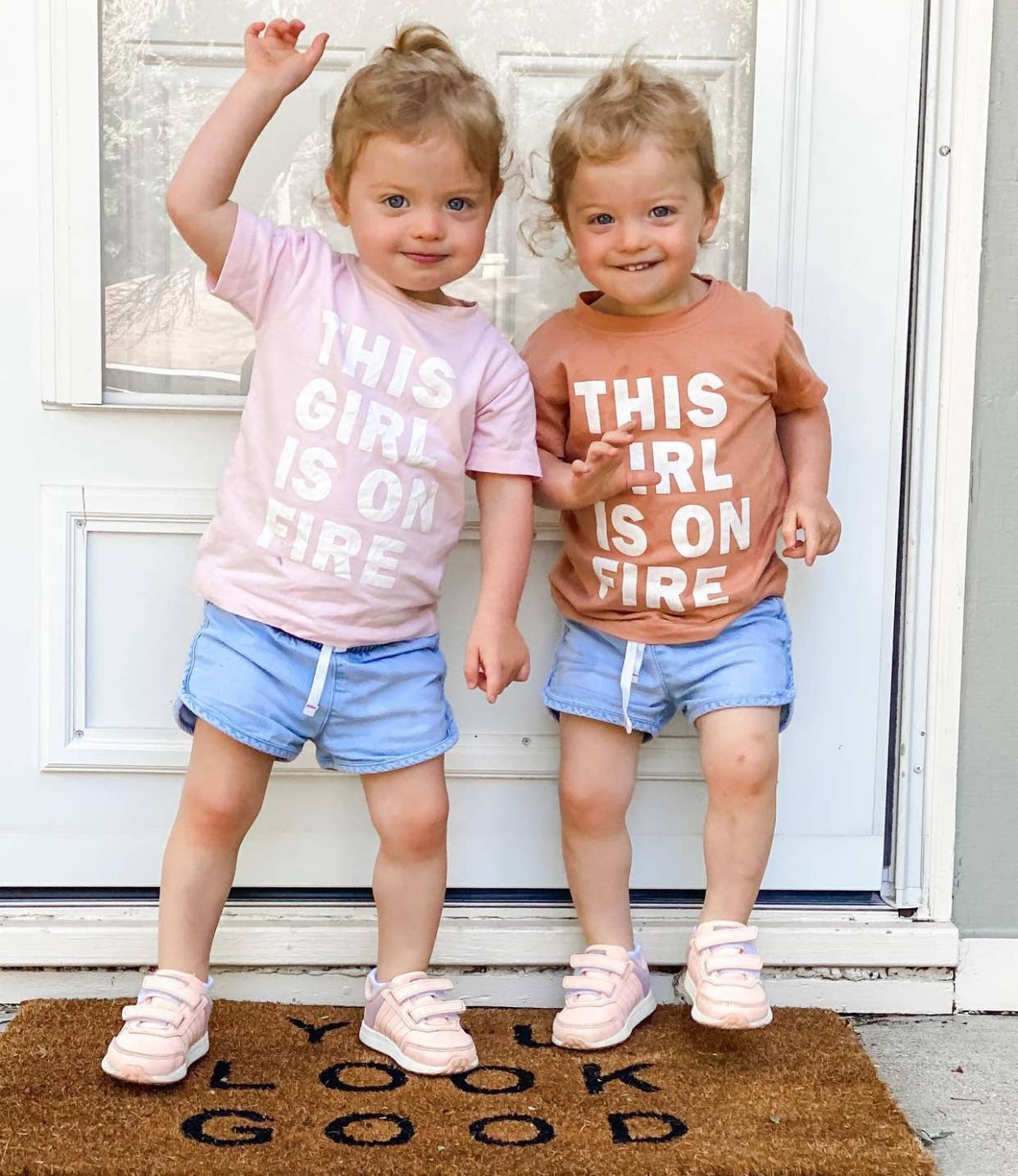 Girl on Fire | Girls Summer Tee