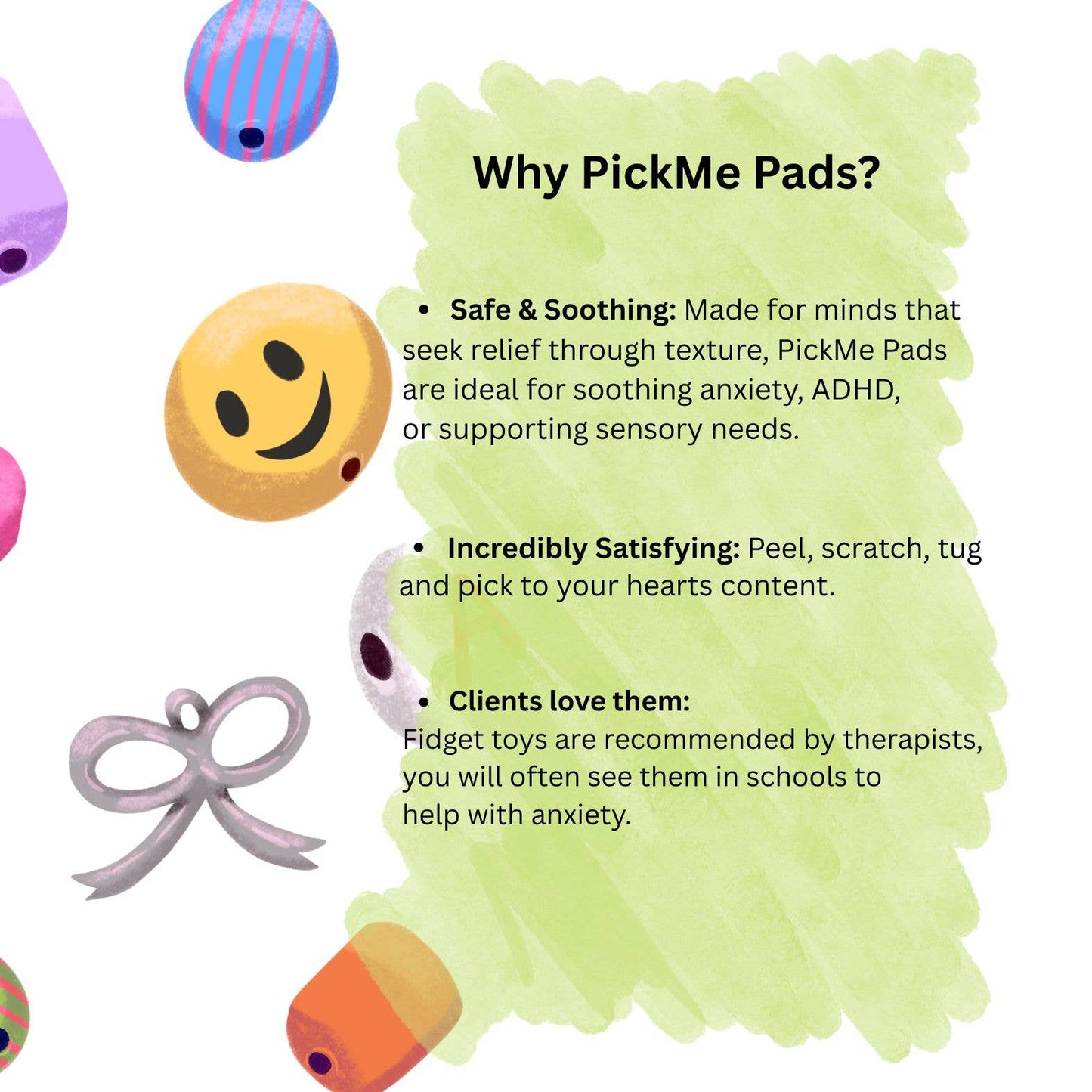 Trick or Treat, Picking Pad, Fidget Toy