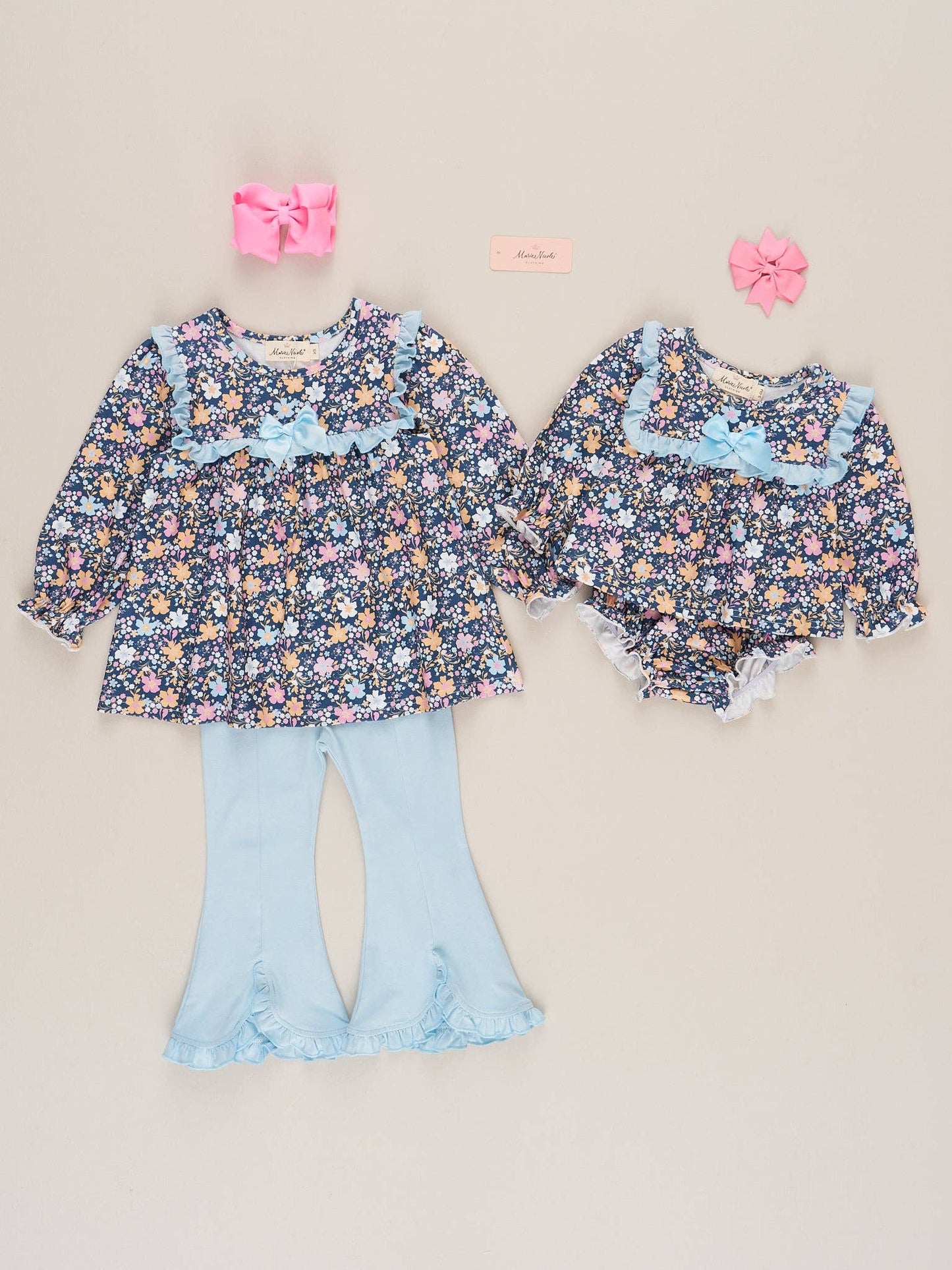 Autumn Bloom Ruffle Outfit