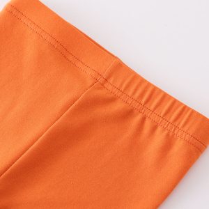 Orange Bell Pants