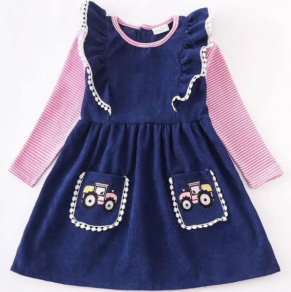 Girl's tractor dress