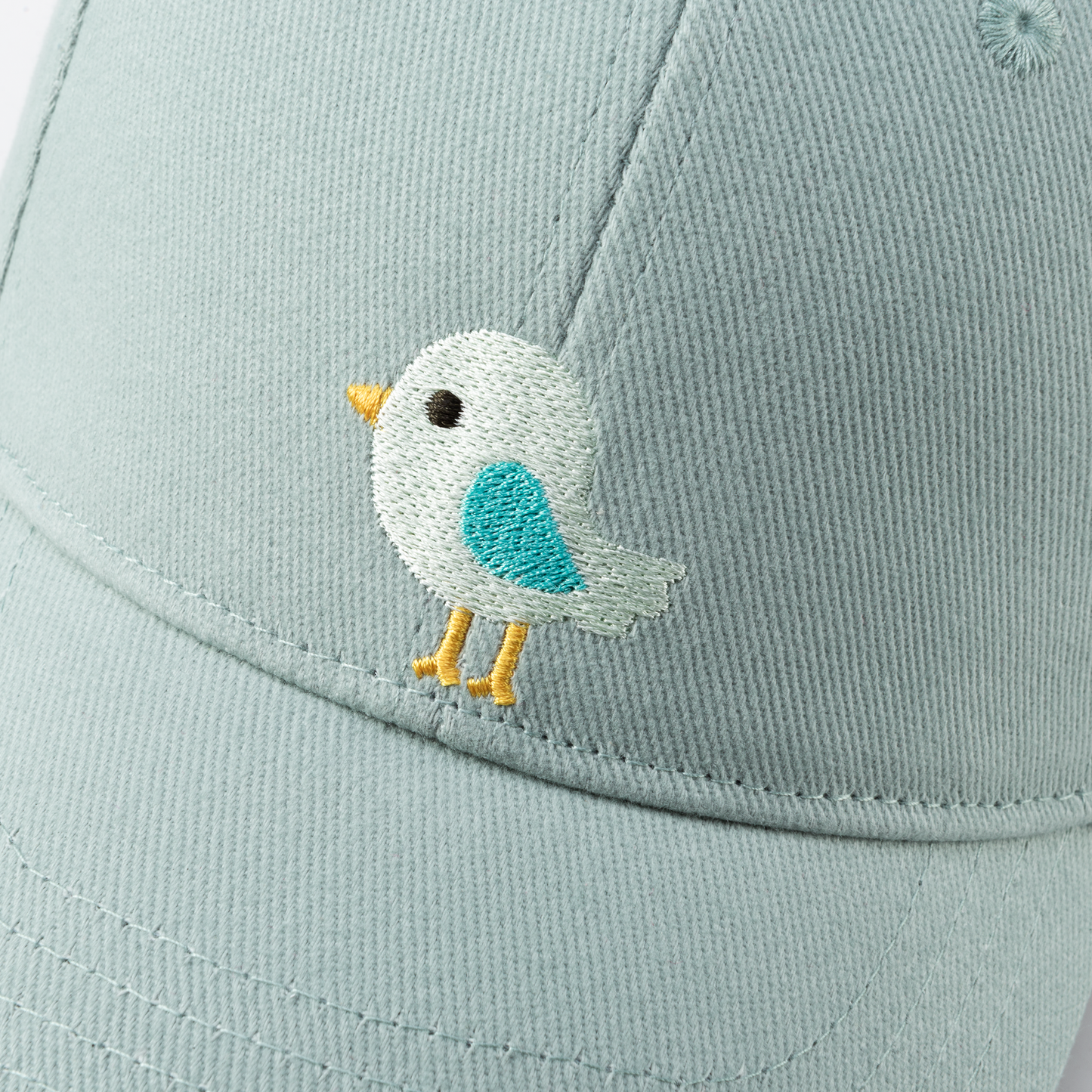 Kids Baseball Hat - Birdie Patch - (Blue 2-6/7y)