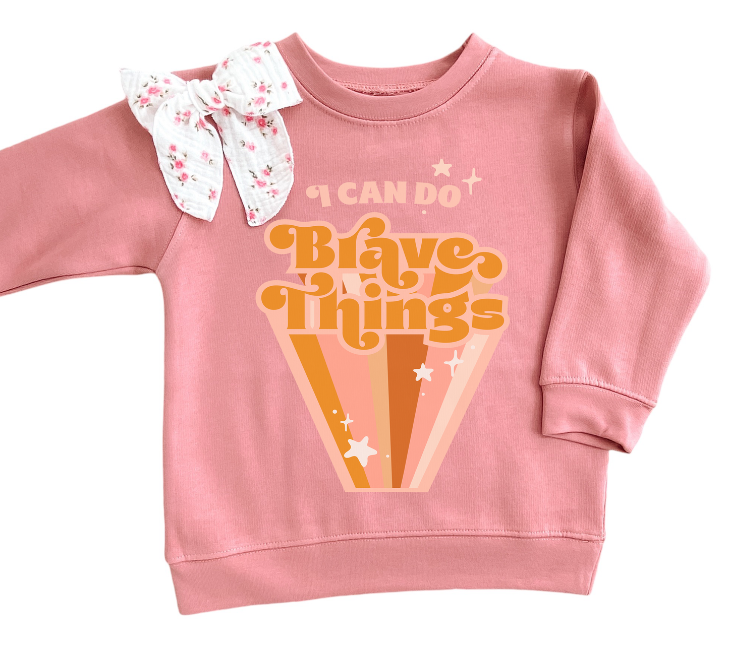 Brave Things | Infant and Kids Girls Sweatshirt