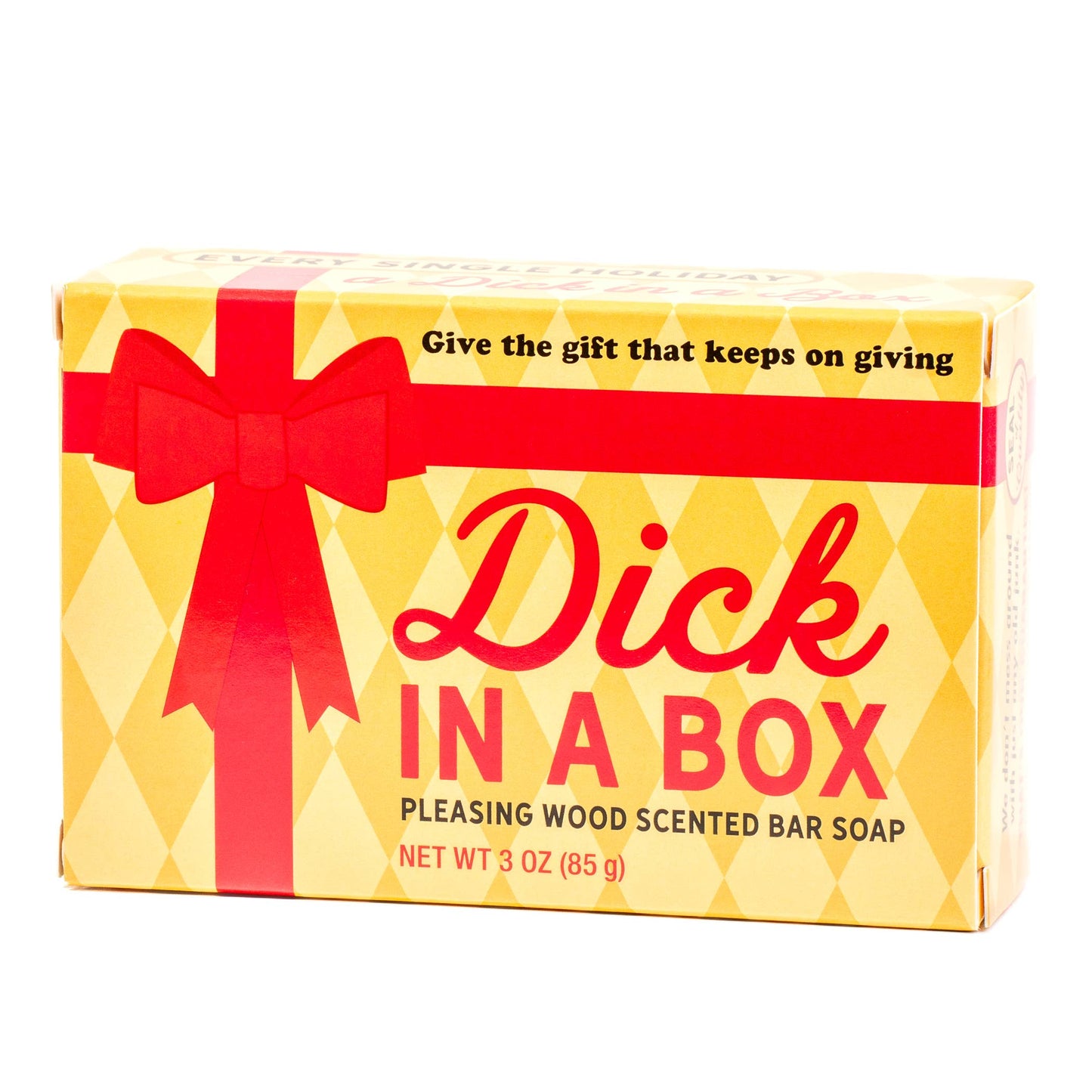 Dick in a Box Holiday Triple-Milled Boxed Soap | Christmas