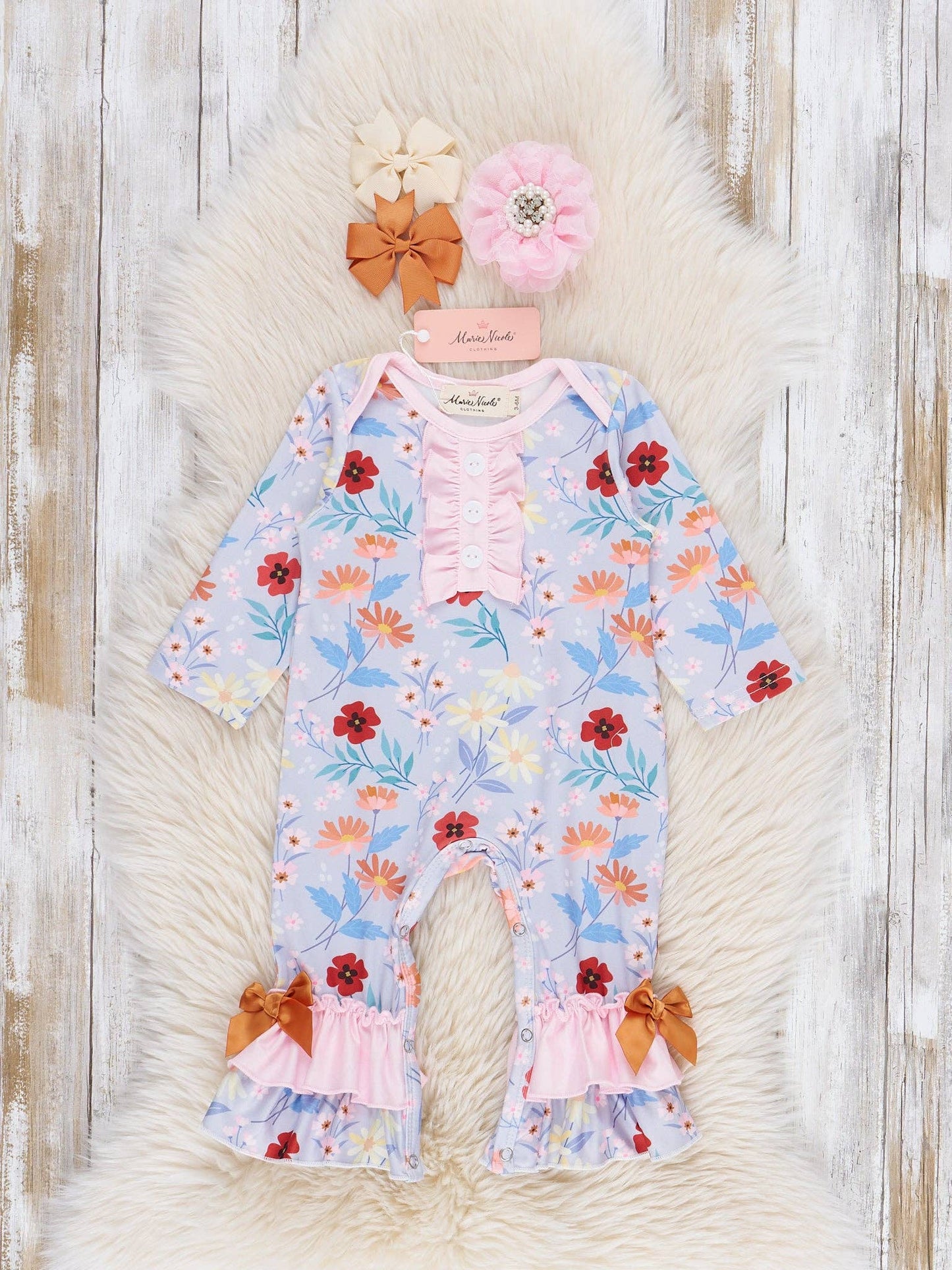 Sugar & Petal Ruffle Romper