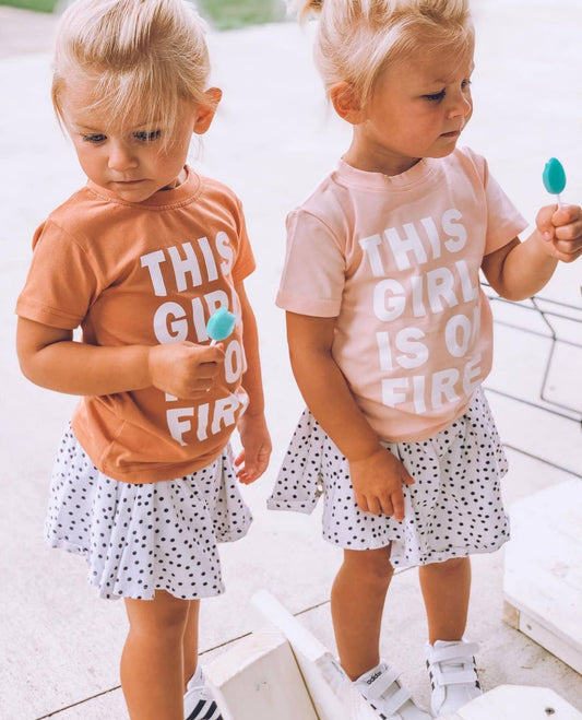 Girl on Fire | Girls Summer Tee