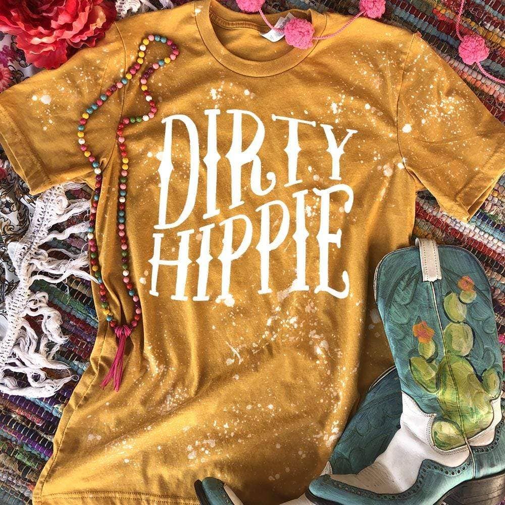 Dirty Hippie - Mustard Bleached