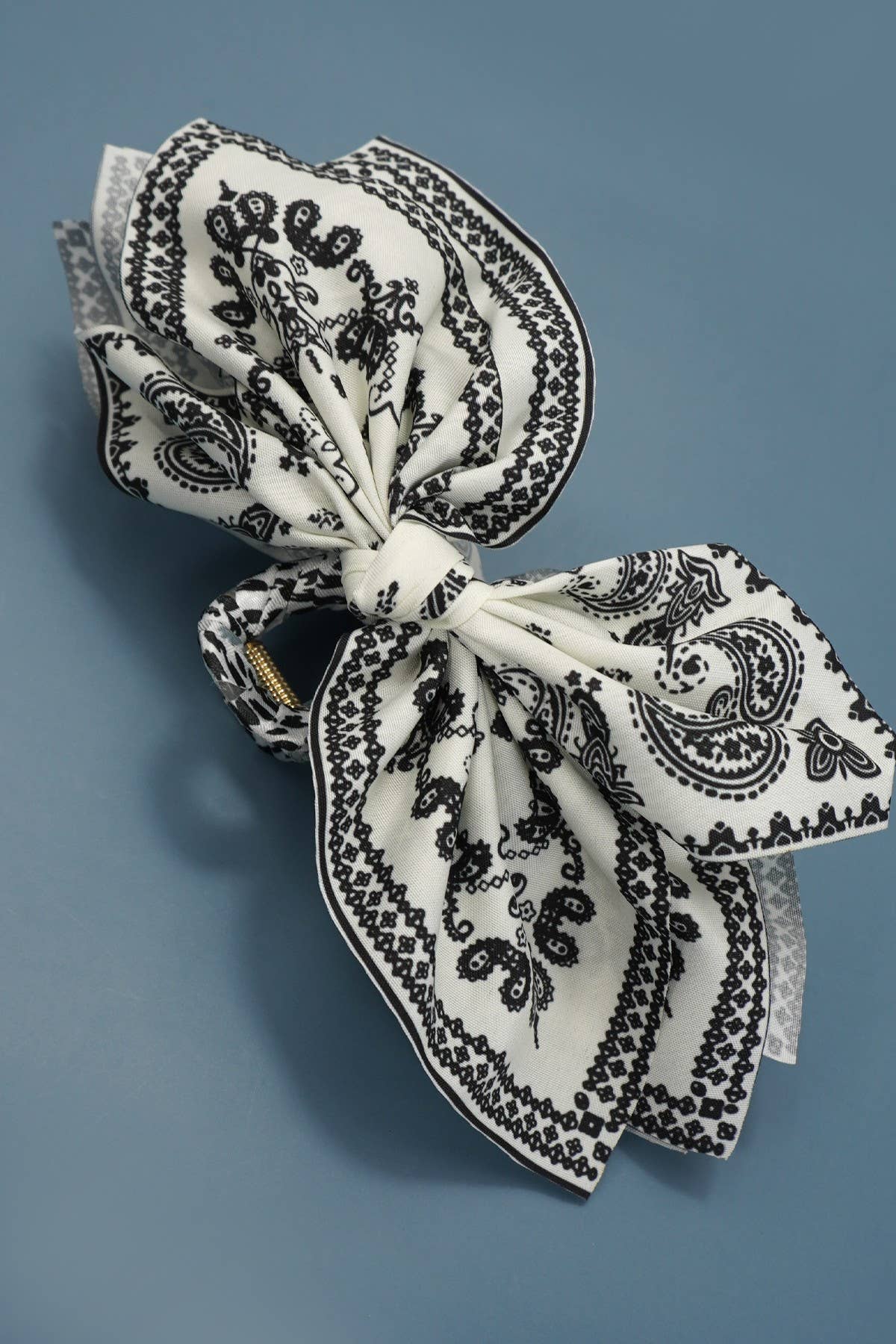 PAISLEY BOHO VINTAGE HAIR CLAW CLIPS |