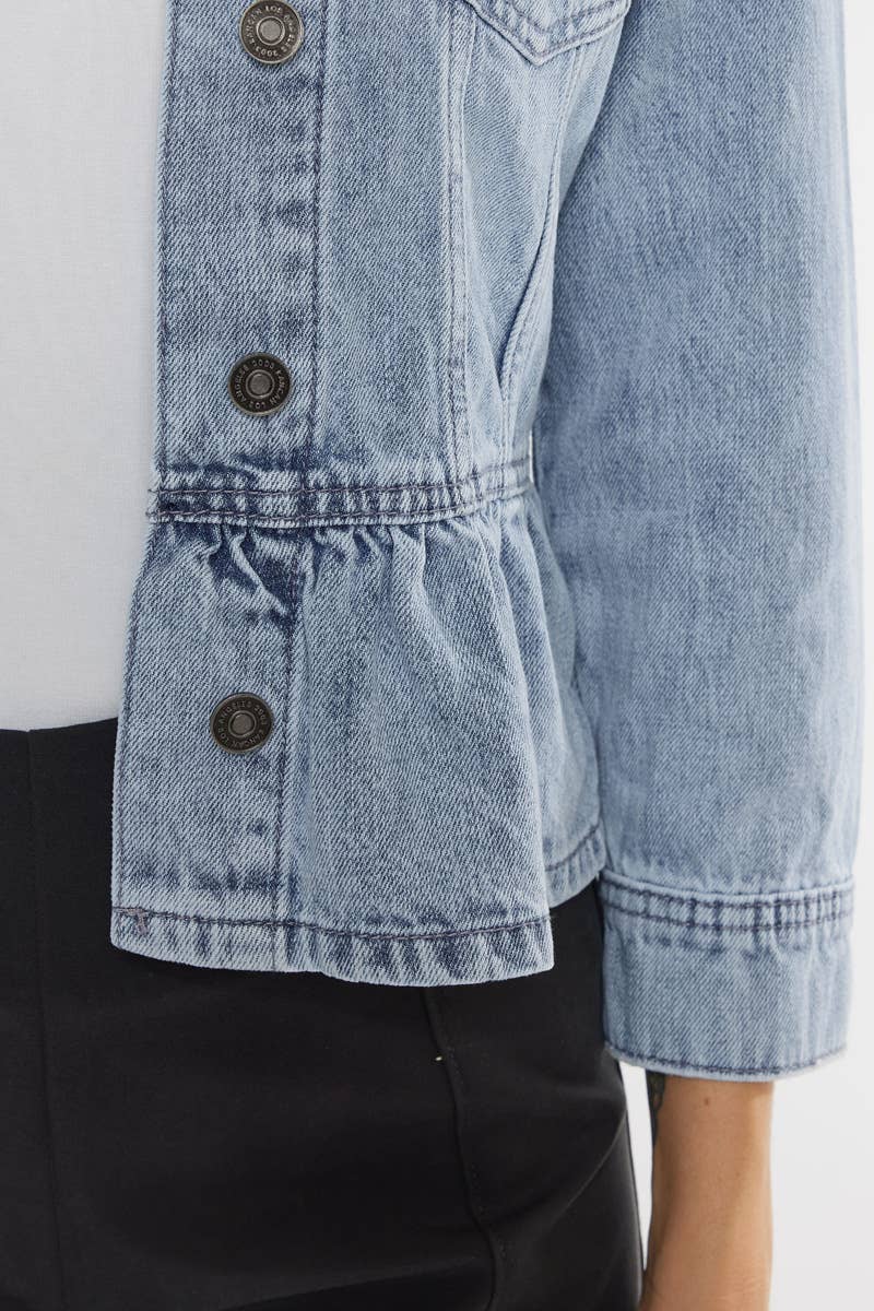 Kan can denim jacket