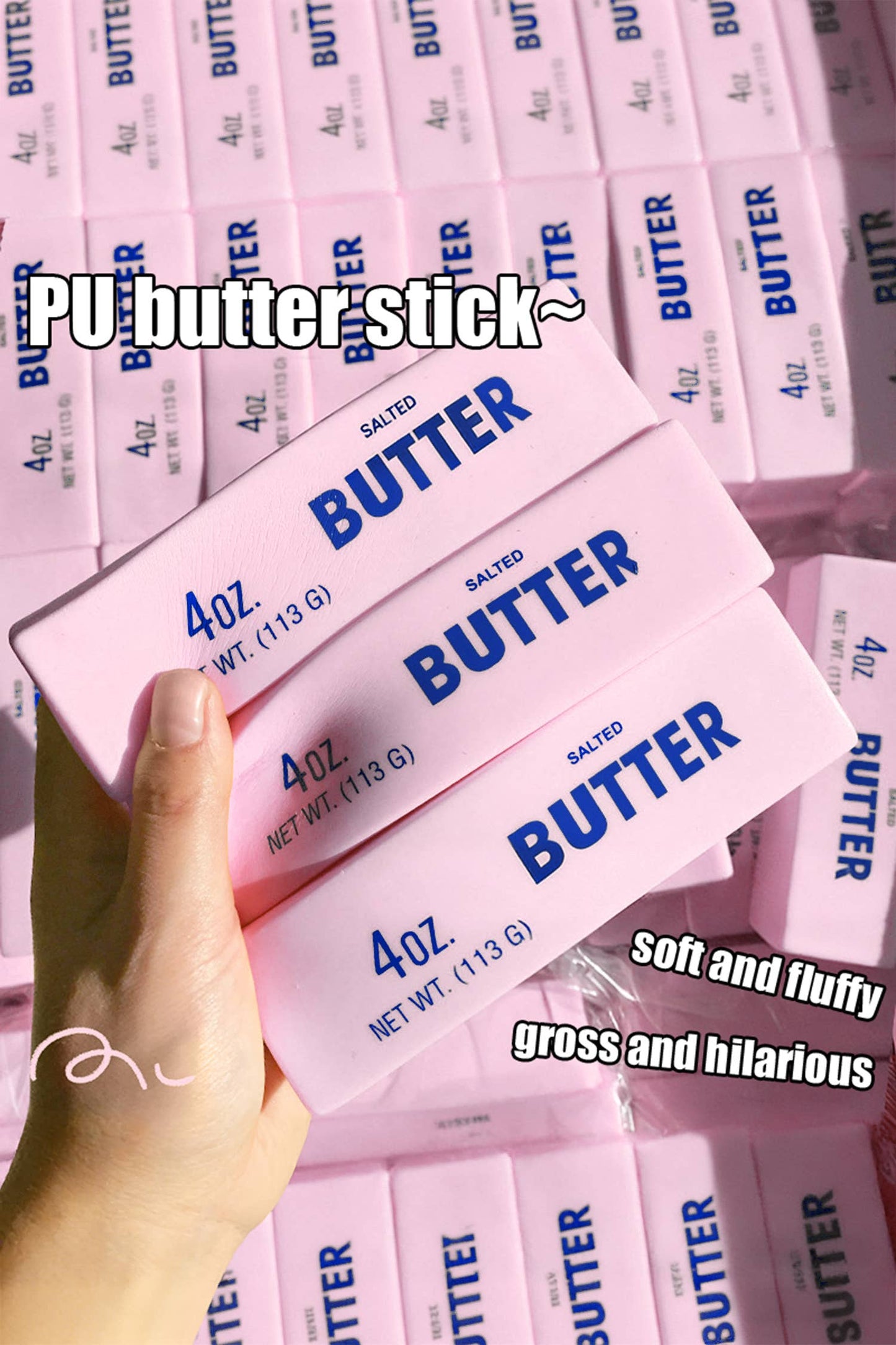 LDC Slated Butter Relieve Pressure Squishy Toy