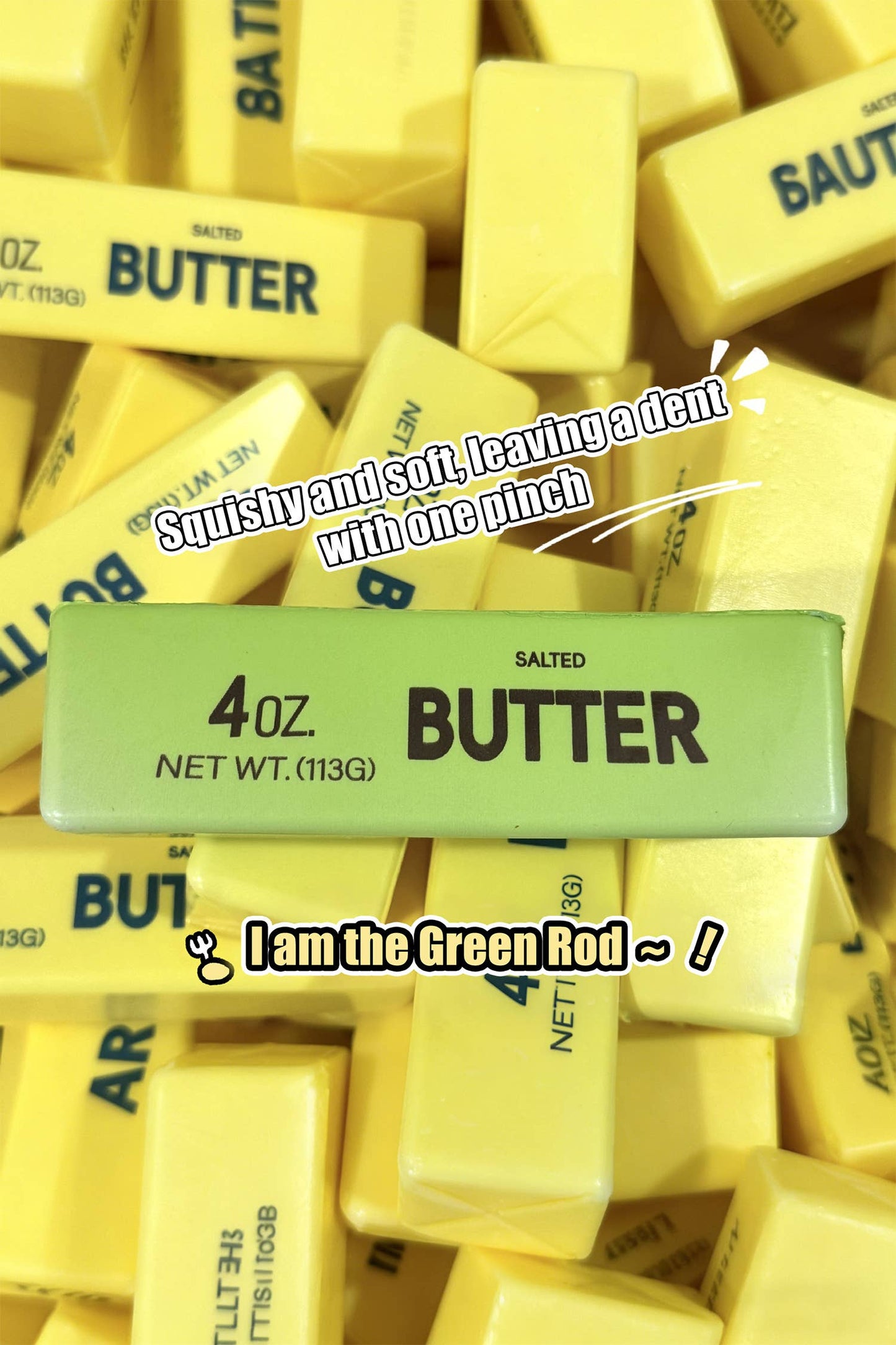 LDC Slated Butter Relieve Pressure Squishy Toy