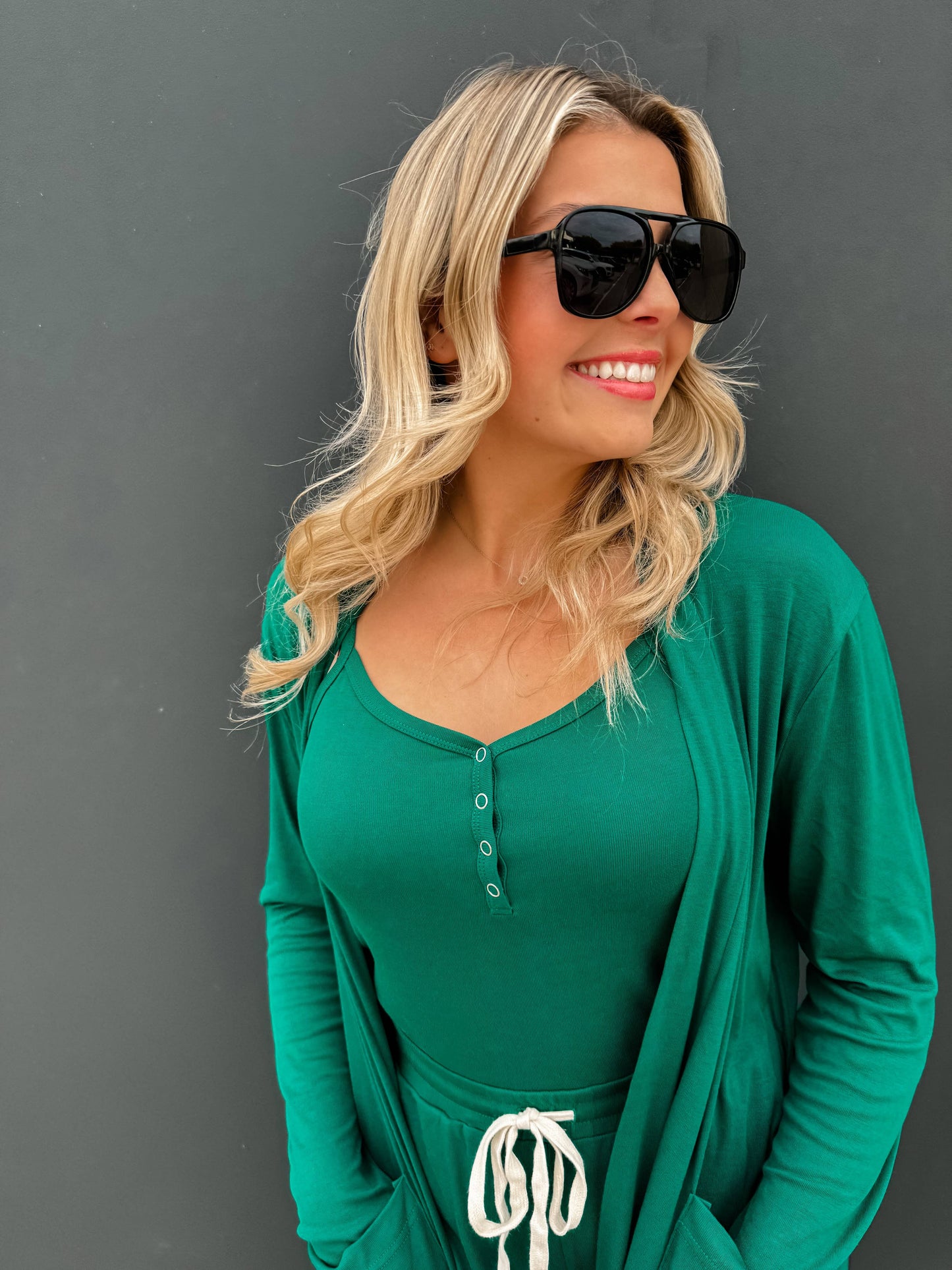 SOFT LANDING ROMPER & CARDIGAN SET