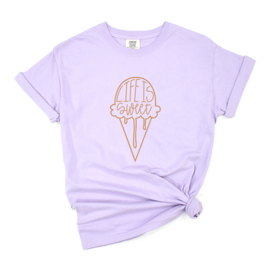 Life is Sweet | Comfort Colors Kids Tee