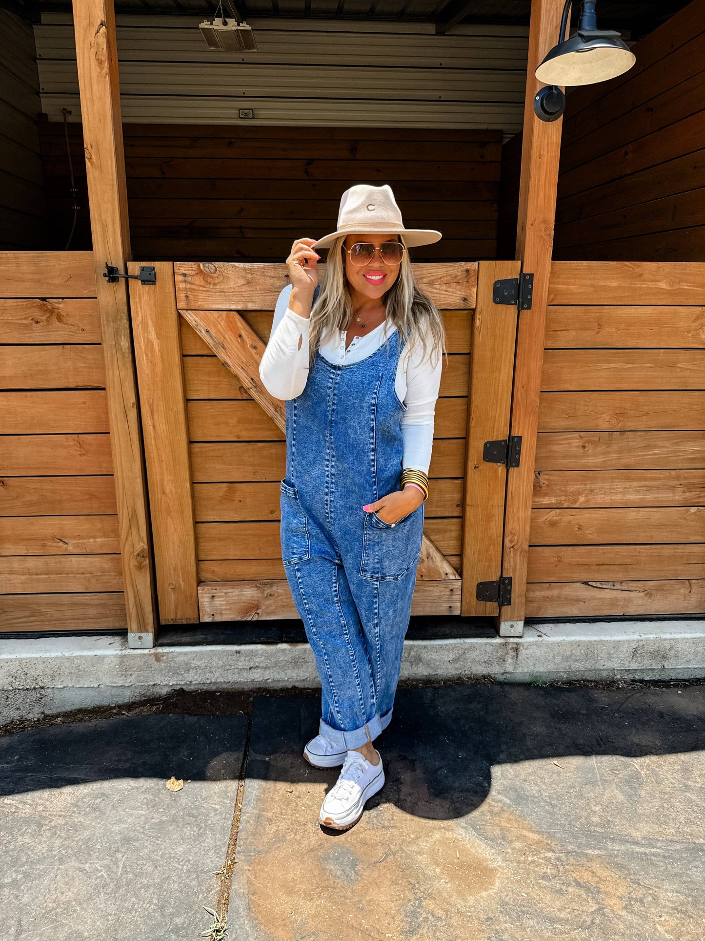 BRITTE ROMPER OVERALLS