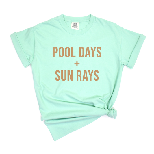 Pool Days | Comfort Colors Kids Summer Tee