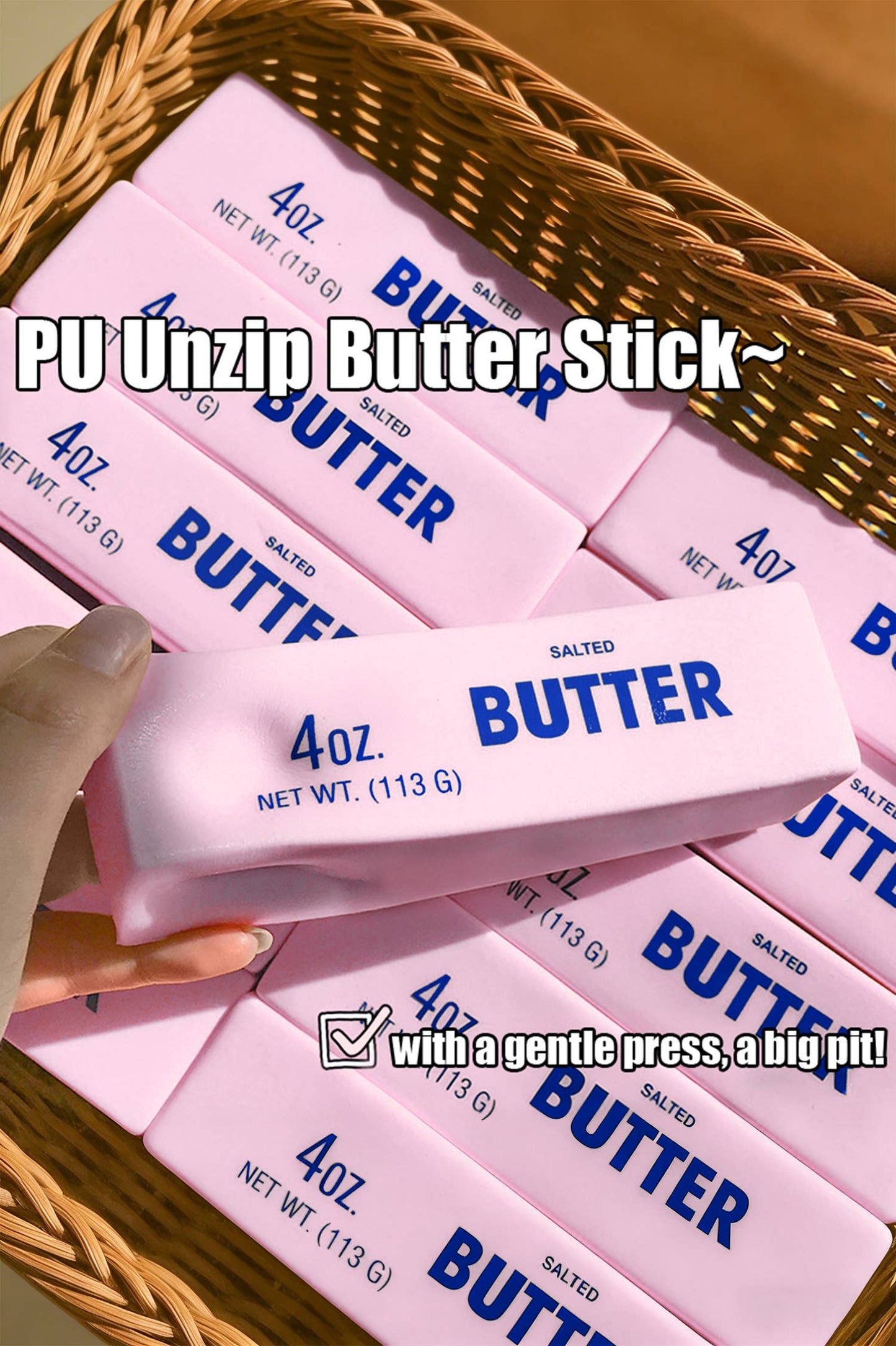 LDC Slated Butter Relieve Pressure Squishy Toy