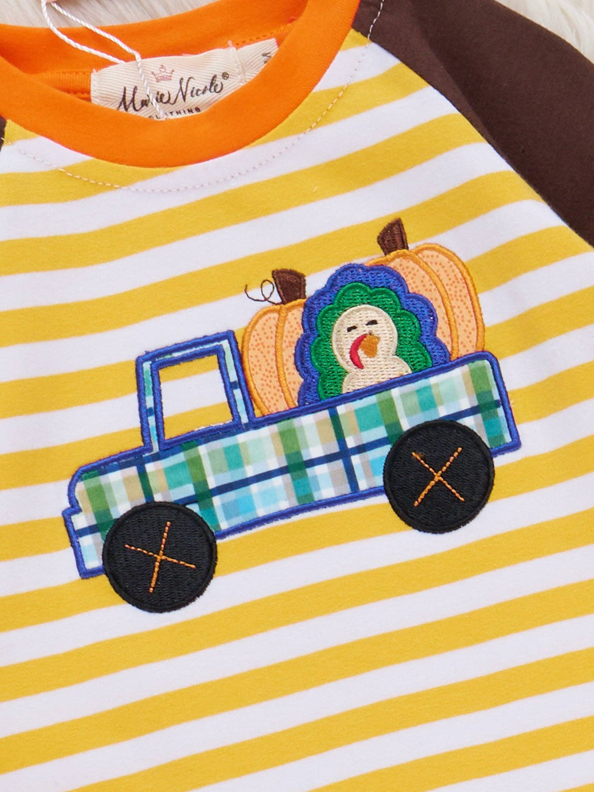 Fall Fest Express Embroidered Romper