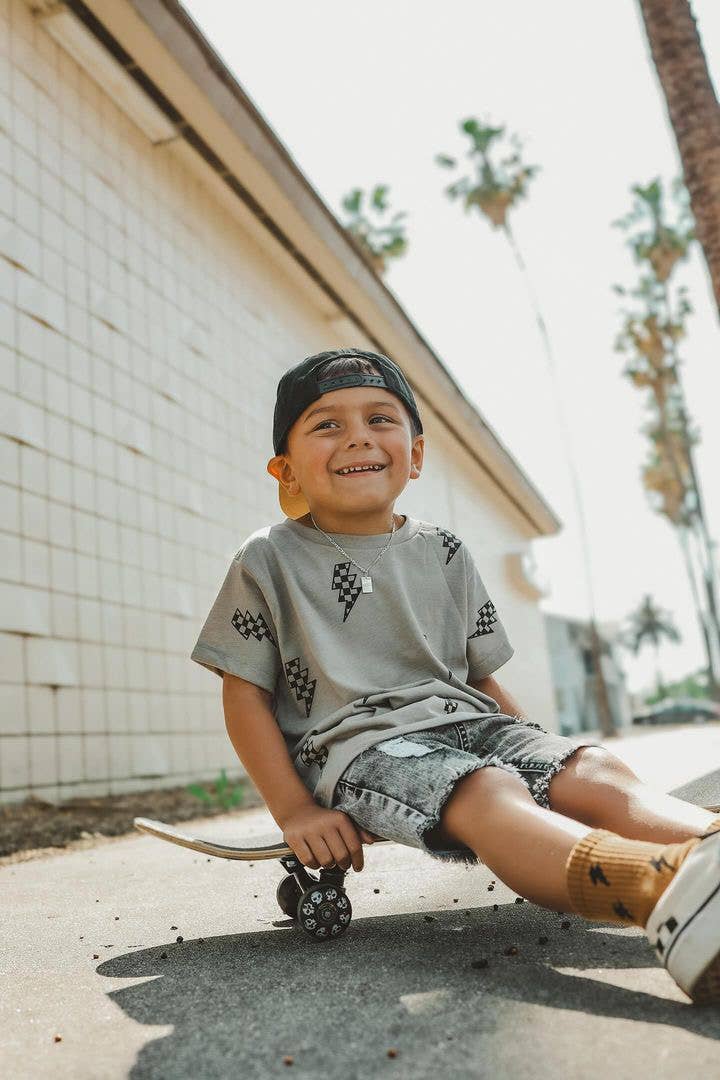 Lightening Bolts | Boys Tee