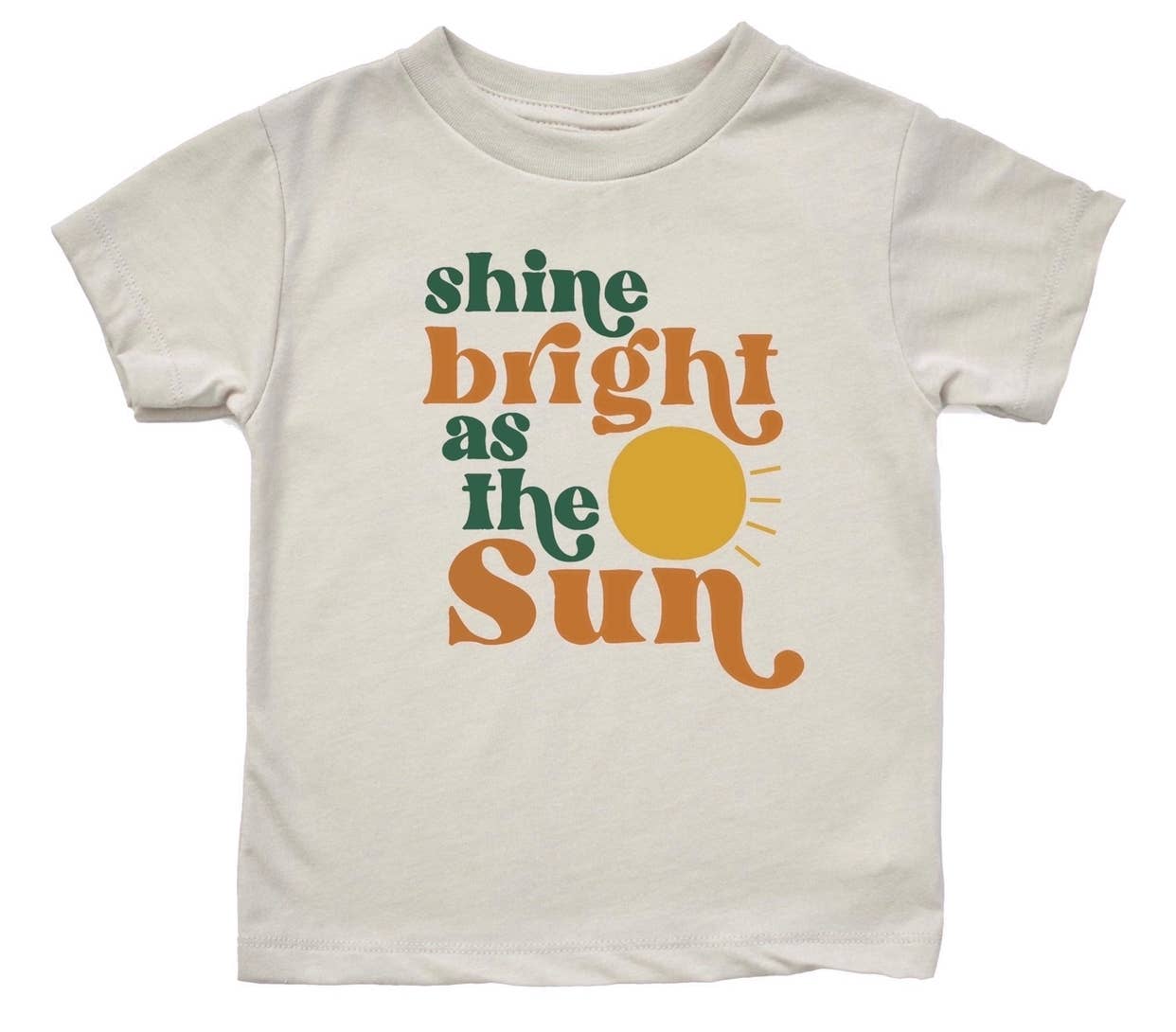 Shine Bright as the Sun | Kids Summer Tee