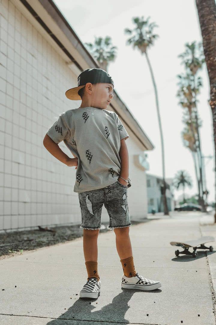 Lightening Bolts | Boys Tee