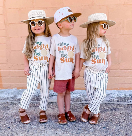 Shine Bright as the Sun | Kids Summer Tee