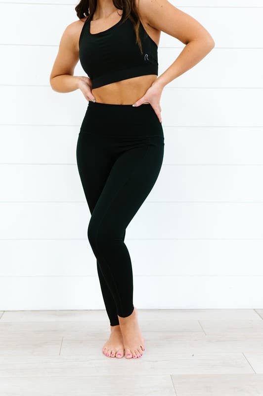 Black Athletic Leggings