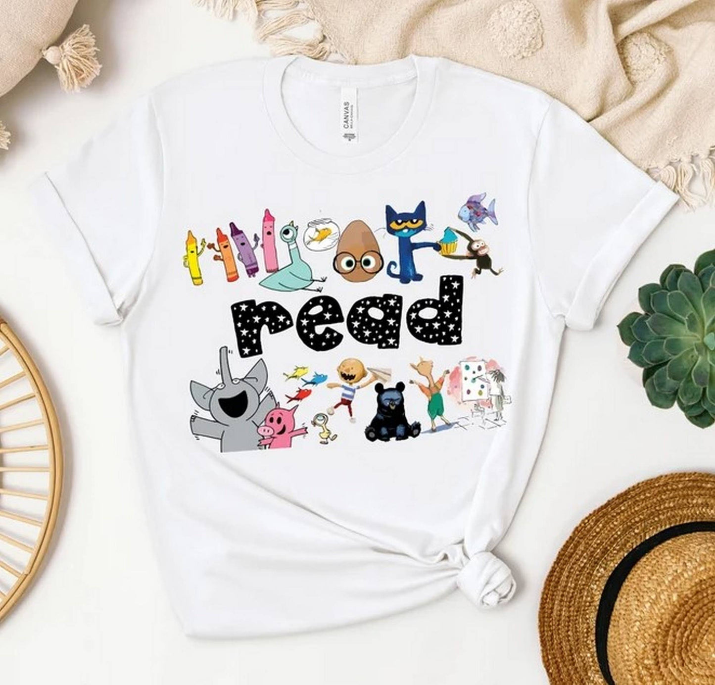 Read Children's Books Teacher T-Shirt, Teacher Life Shirt, T