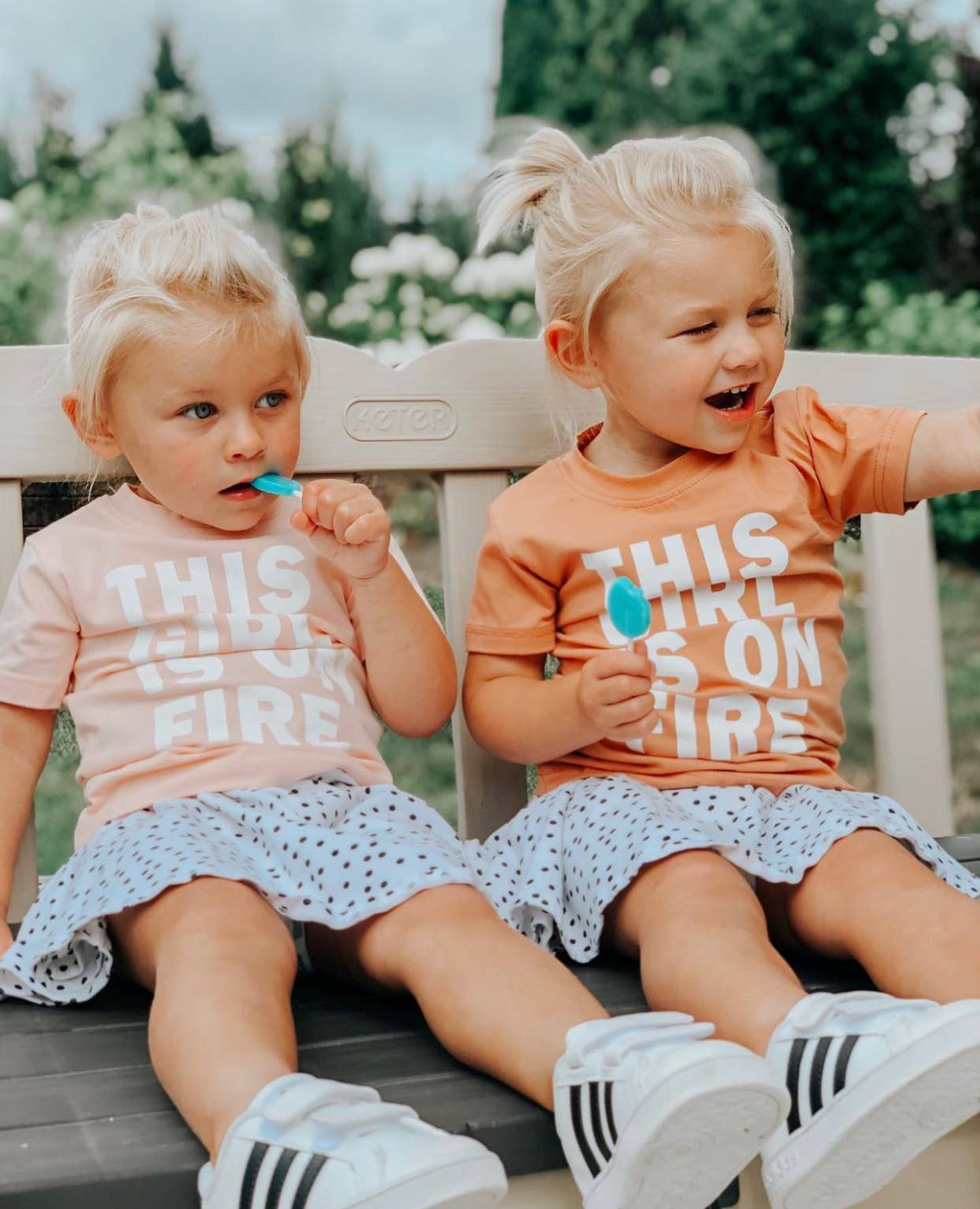 Girl on Fire | Girls Summer Tee