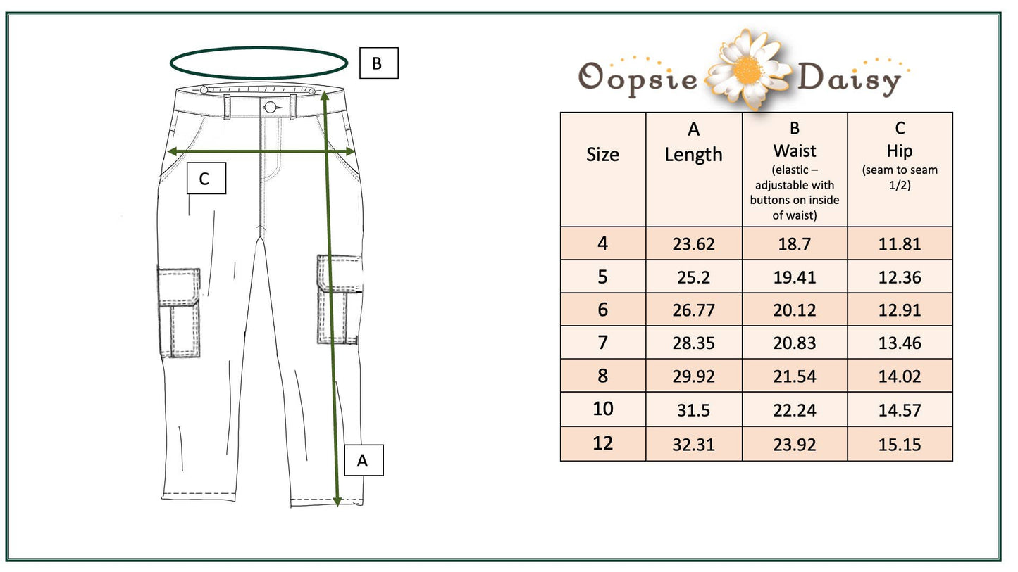 Light Wash Faded Denim Cargo Jean