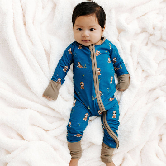 Bamboo Sleeper in Sleepy Sloth – Playful & Cozy