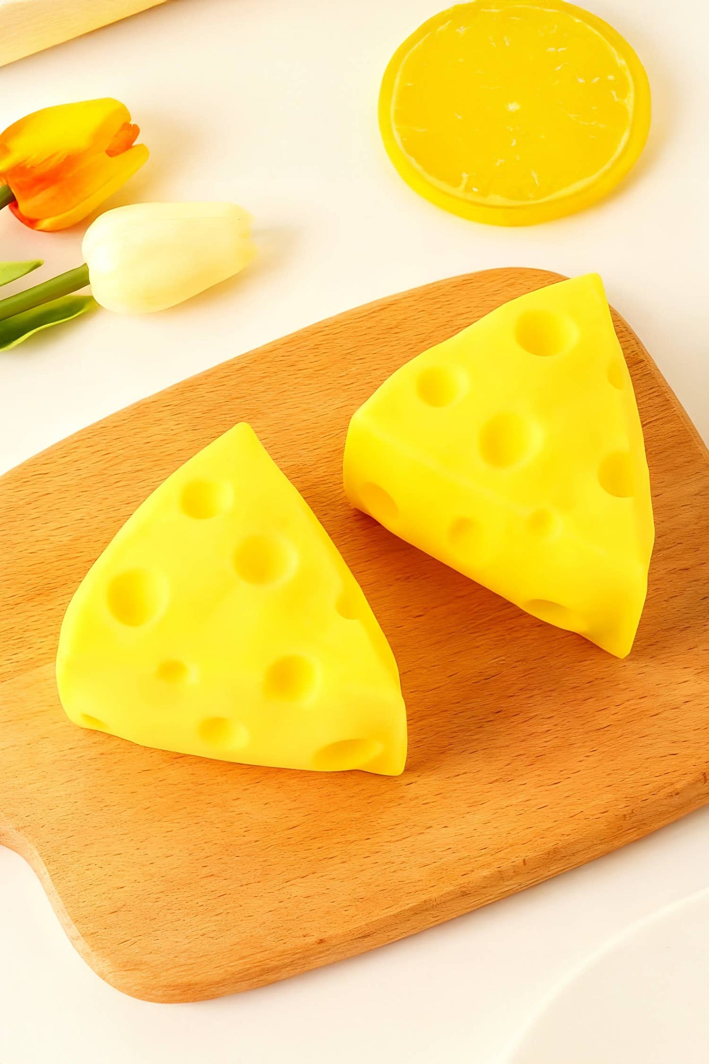 LDC Cheese Relieve Pressure Squishy Toy