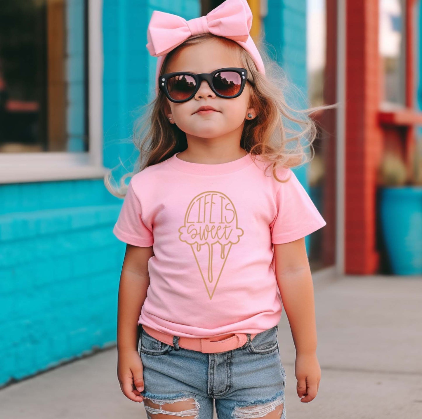 Life is Sweet | Comfort Colors Kids Tee